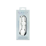 Clarity Utopian Mystique Glass Dildo 5.2 Inch