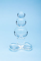 Clarity Utopian Reverie Glass Butt Plug 3.6 Inch