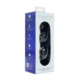 Clarity Utopian Trinity Glass Butt Plug Set