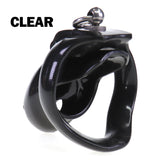 LOCK4D Advanced Comfort V6 Chastity Cage Small Clear