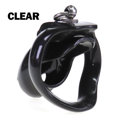 LOCK4D Advanced Comfort V6 Chastity Cage Medium Clear