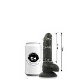 Cock Miller Realistic Silicone Atriculable Dildo 5 Inch Black