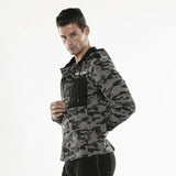 Code 22 Cargo Over Shirt Camo Grey - FETCH