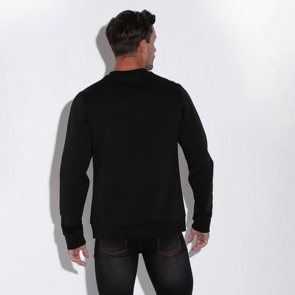 Code 22 Essential Sweatshirt Black - FETCH