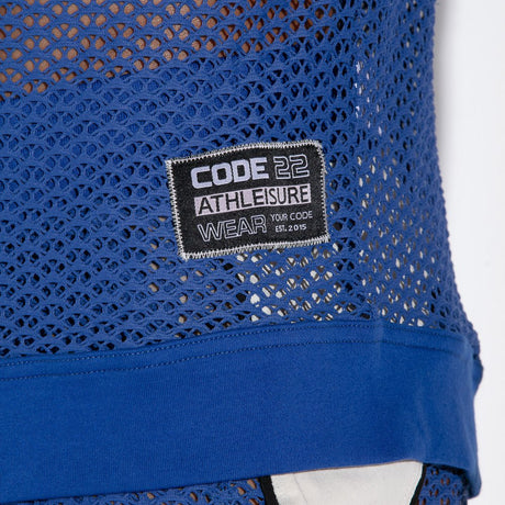 Code 22 Openwork Jacket Steel Blue - FETCH