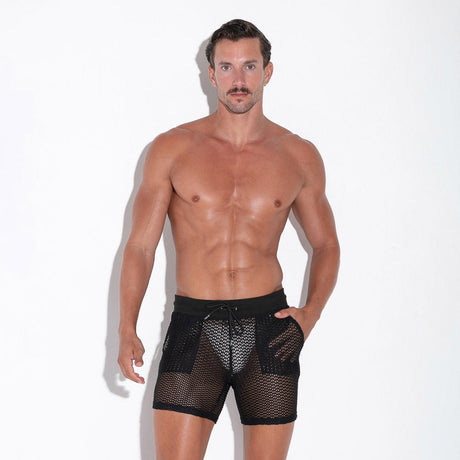 Code 22 Openwork Short Black - FETCH
