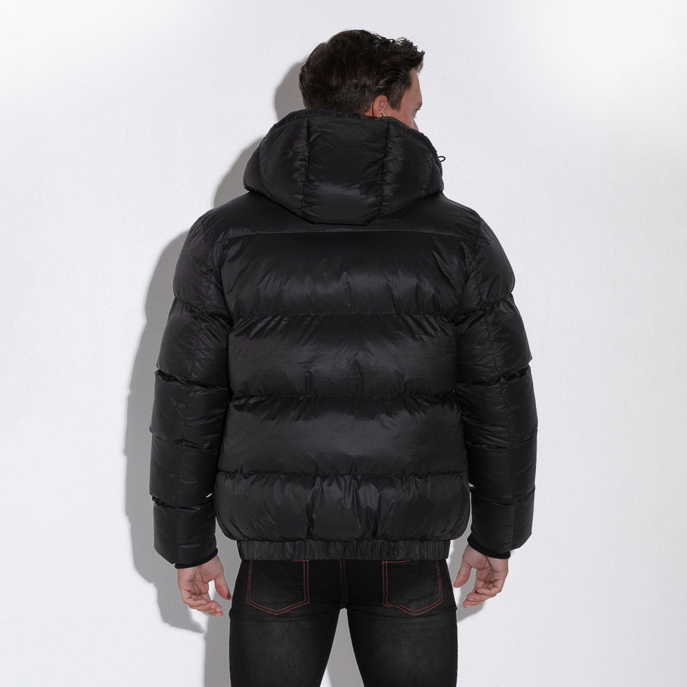 Code 22 Puffer Jacket Black - FETCH