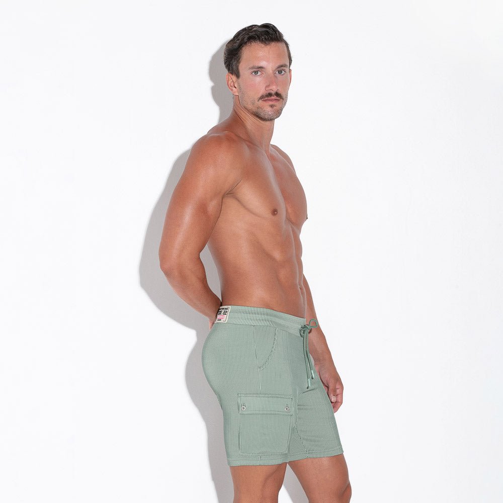 Code 22 Reflex Short Khaki - FETCH