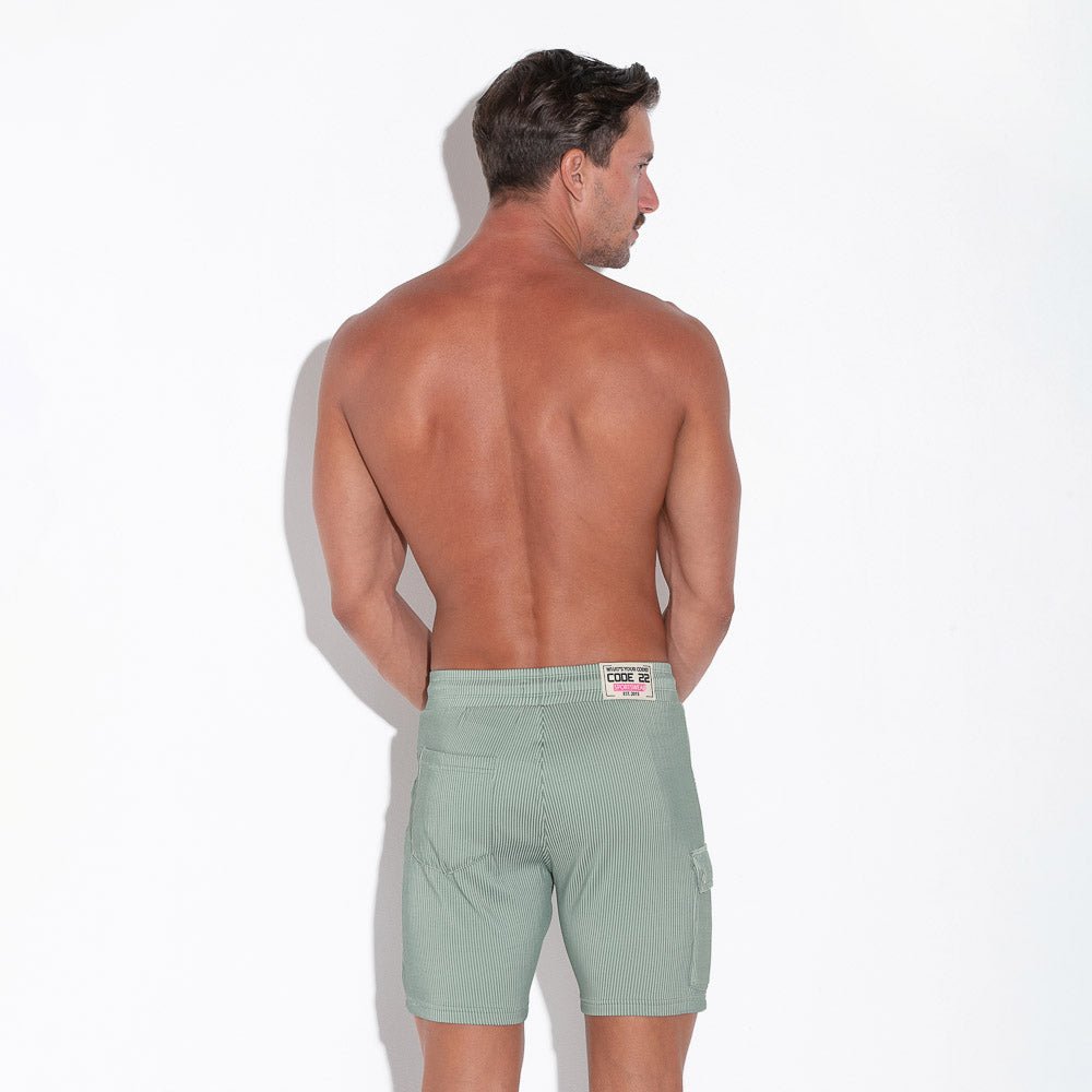 Code 22 Reflex Short Khaki - FETCH