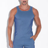 Code 22 Reflex Tank Top Blue