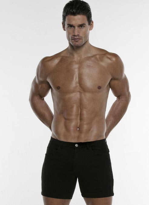 Code 22 Stretch 5 Pocket Short Black