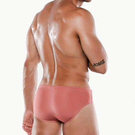 Code 22 Tan Swim Brief Coral