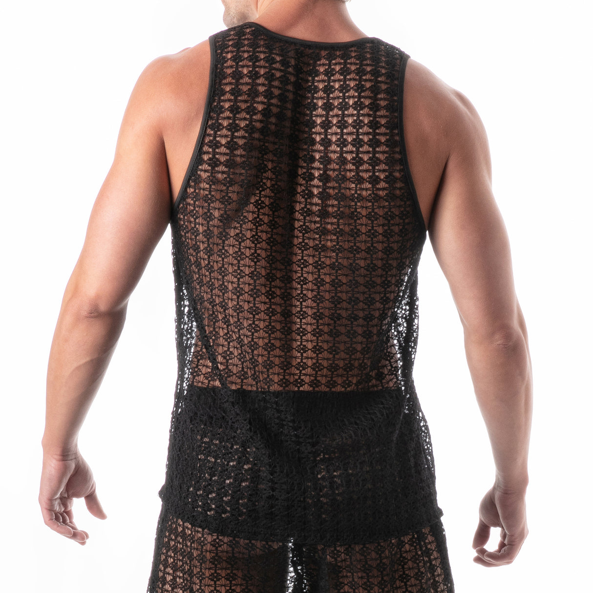 Leader Cruise Knit Tank Top Black