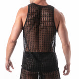 Leader Cruise Knit Tank Top Black