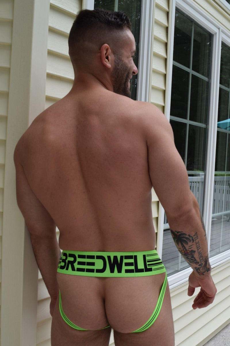 Breedwell Cumdump Jockstrap Neon Green