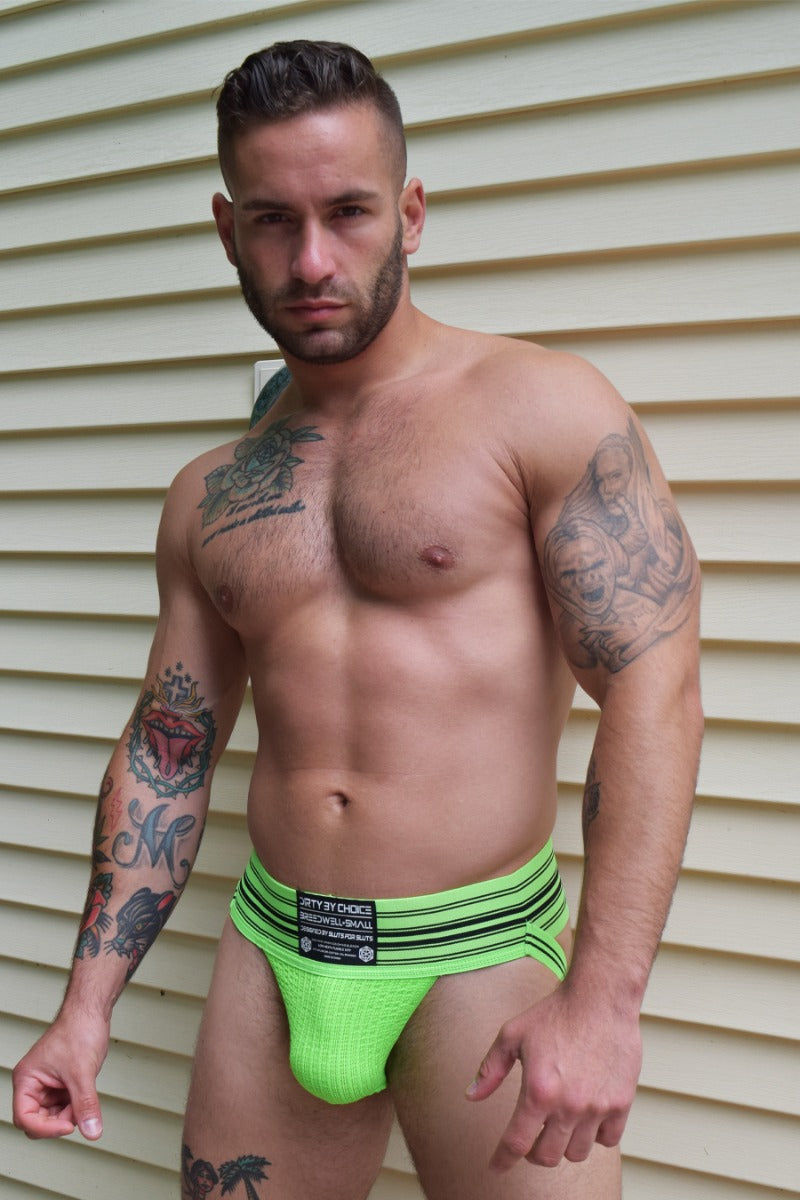 Breedwell Cumdump Jockstrap Neon Green