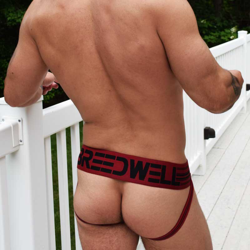 Breedwell Cumdump Jockstrap Red