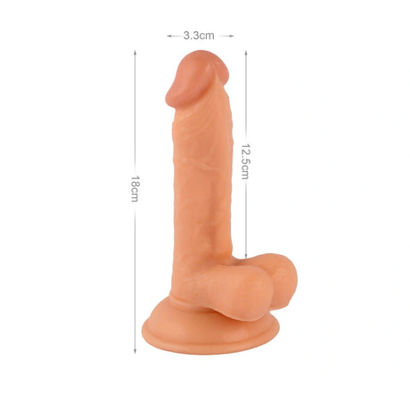 Mr. Rude V1 Realistic Dong 7.1" Flesh