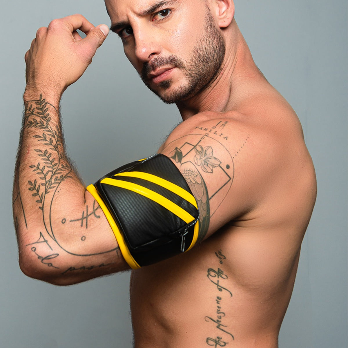 Dale Mas Biker + Bicep Bag Black Yellow