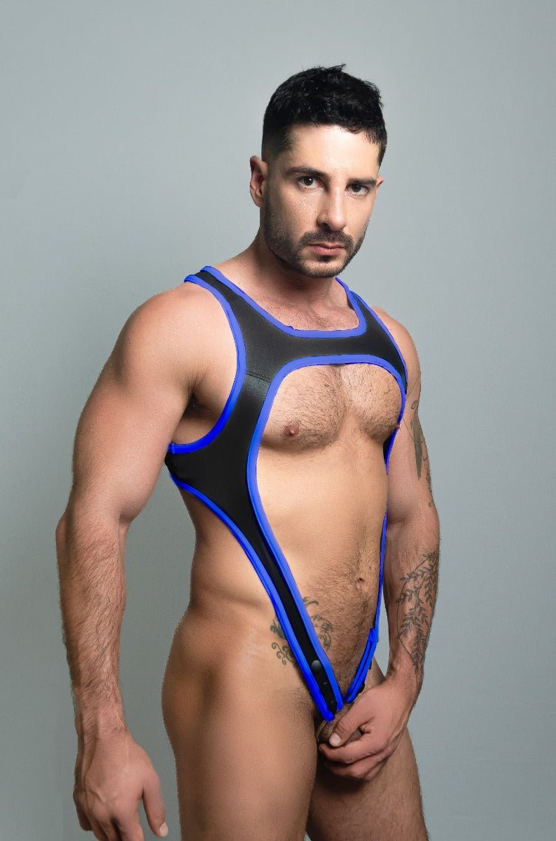 Dale Mas Biker + Cockstrap Harness Black Blue