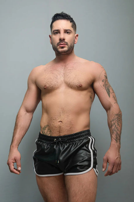 Dale Mas Biker + Extreme Short Black White - FETCH