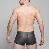 Dale Mas Biker + Party Pouch Short Black Iridescent - FETCH