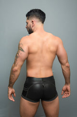 Dale Mas Biker + Pouch Shorts Black