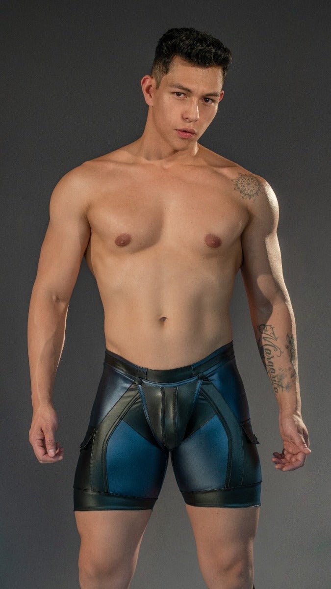 Dale Mas Rebel Skin Bike Jockstrap Blue Black