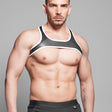 Dale Mas Smooth Skin Neoprene Harness Black White