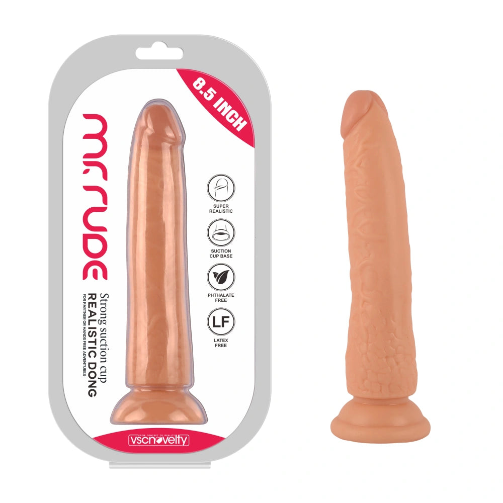 Mr. Rude Realistic Dong 8.5" Flesh