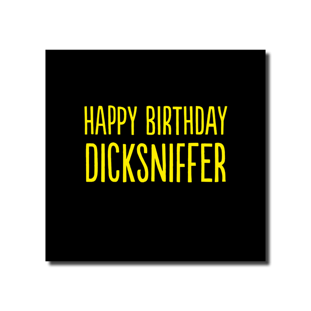 Dick Sniffer (BF0371) Birthday Card