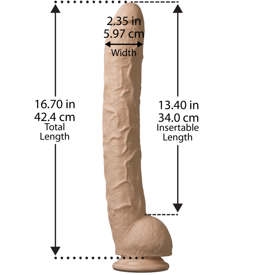 Doc Johnson Dick Rambone 17 Inch Cock Light