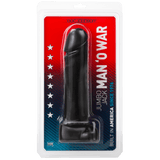 Doc Johnson Jumbo Jack Man O War 8.25 Inch Cock Black