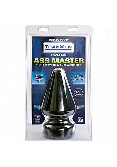 Doc Johnson Titanmen Ass Master Butt Plug 4.5 Inch