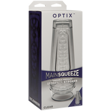 Doc Johnson Main Squeeze Optix Crystal Clear Masturbator