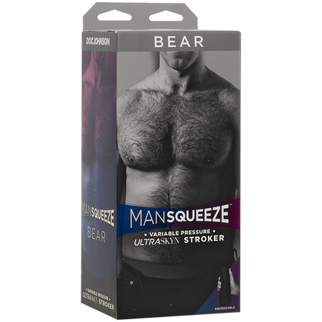 Doc Johnson Man Squeeze Bear Masturbator