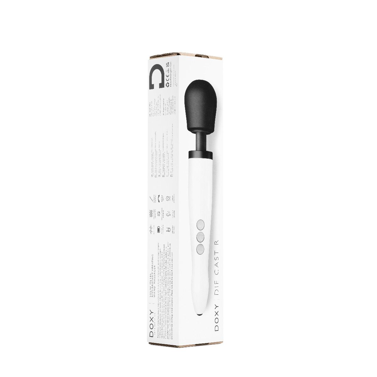 Doxy Die Cast Rechargeable Stardust White