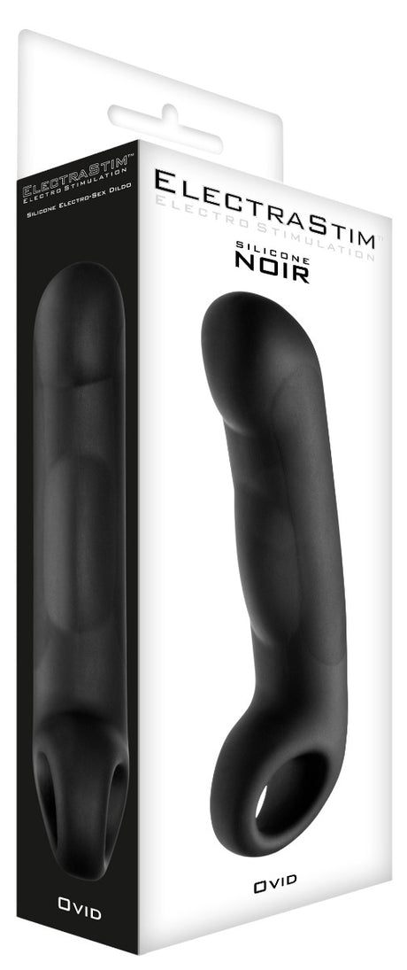 ElectraStim Ovid Silicone Noir Dildo