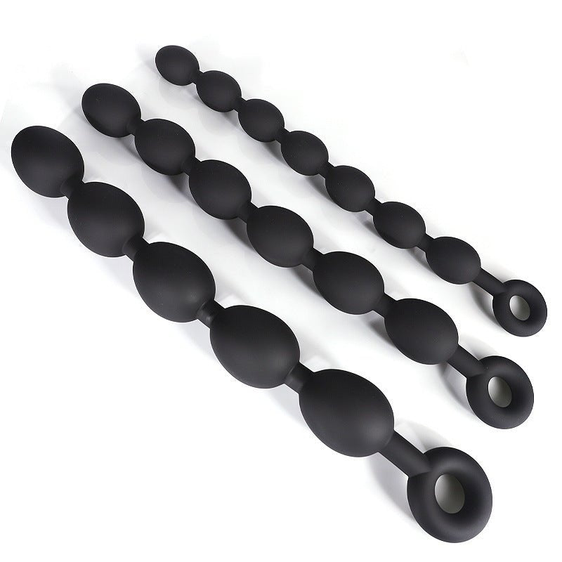 ELITE Liquid Silicone EGG Anal Balls Medium - FETCH