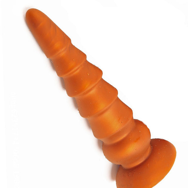 ruff GEAR Liquid Silicone Ridge Rider 11 Inch Large Gold