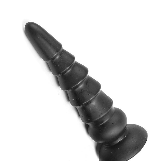 ruff GEAR Liquid Silicone Ridge Rider  9.5 Inch Medium Black