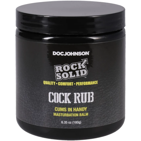 Doc Johnson Rock Solid Cock Rub Masturbation Balm