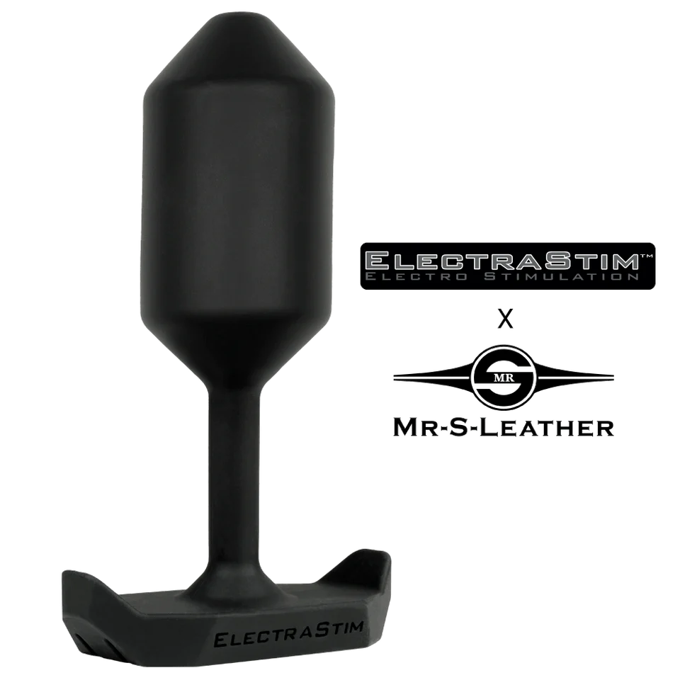 Electrastim X Mr S Leather WMCBP Medium Butt Plug