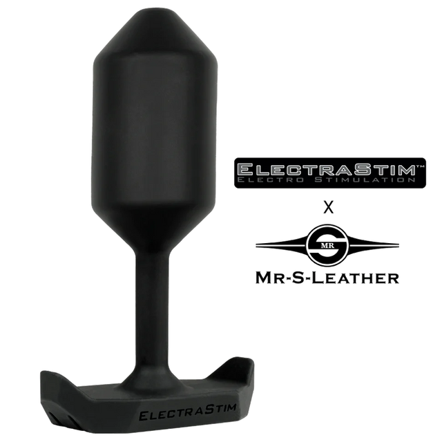 Electrastim X Mr S Leather WMCBP Medium Butt Plug