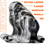 Oxballs Ergo Large Butt Plug Platinum Swirl