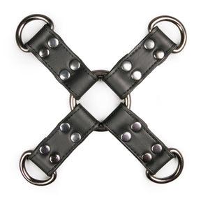 EasyToys Black Leather Hogtie