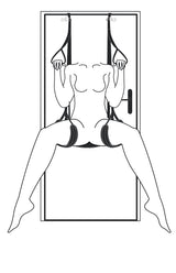 EasyToys Leg & Bum Support Over The Door Swing