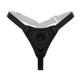 EasyToys Fetish Silicone Strap On Smooth Black 5.3 Inch