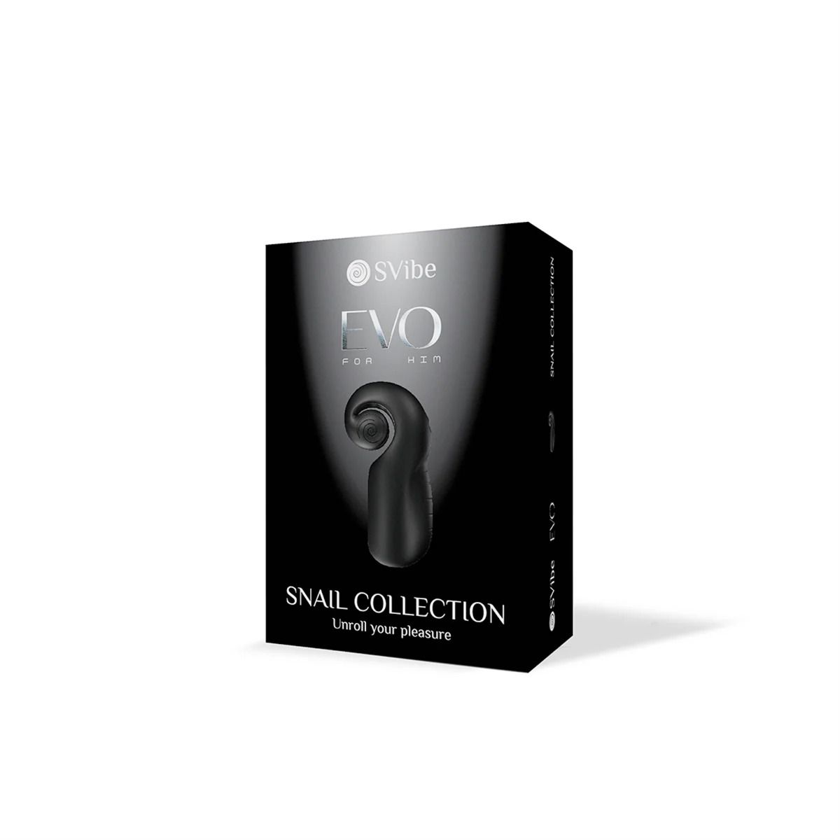 EVO Snail Vibe Masturbator Black