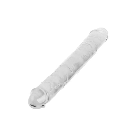 Mr. Rude Crystal Jellies Realistic Double Ended Dildo 12"